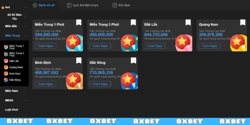 Xổ số Miền Trung - Ưu thế cạnh tranh vượt xa